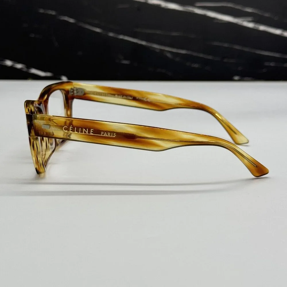 NEW CELINE HAVANA WOMEN EYEGLASSES CELINE CL50011F 056